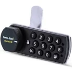 Combi-Cam E 7910-K10-HRH-BLK E Horizontal Electronic Cabinet Lock - Black