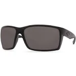 Costa Reefton 580P Polarized Sunglasses, Black/Gray