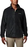 Columbia Men&#039;s Granite Steens Mountain Black Fleece Jacket Size Small