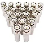 20PCS BNC Male Twist-on Coax Coaxial RG59 Connector for CCTV Security Camera