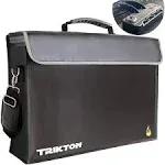 TRIKTON Super Extra Large 18x13x5 Fireproof Document Safe Bag with TSA-Lock