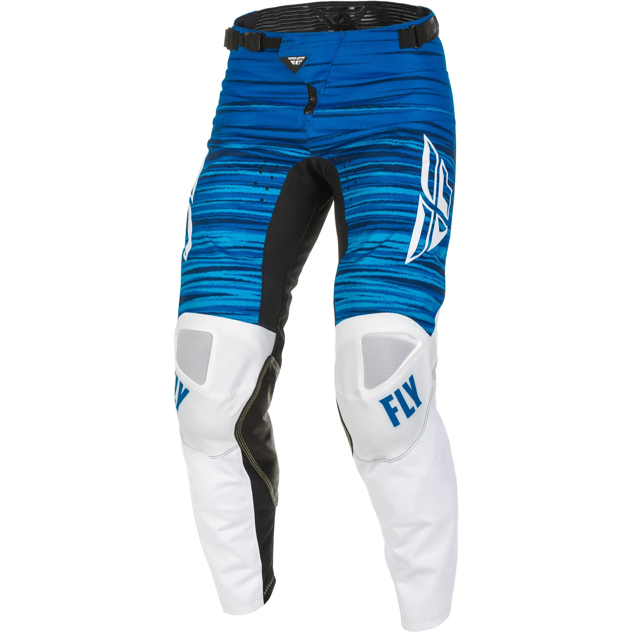 Fly Racing 2022 Adult Kinetic Wave Pants (White/Blue, 30)