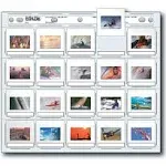 Print File 500260 Archival 35mm Slide Pages Pack of 100