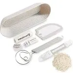 Breadsmart Bread Making Kit – 5-Piece Tool Set to Make Homemade Bread - GRAY