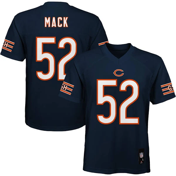 Outerstuff Youth Khalil Mack Navy Chicago Bears Replica Player Jersey