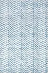 Nuloom Rosanne Machine Washable Geometric Area Rug - Blue - 8x10 Feet