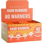 80 pcs Hand Warmers (40 Pairs) Up to 10 Hour for Cold Weather, Ski, Camping, ...