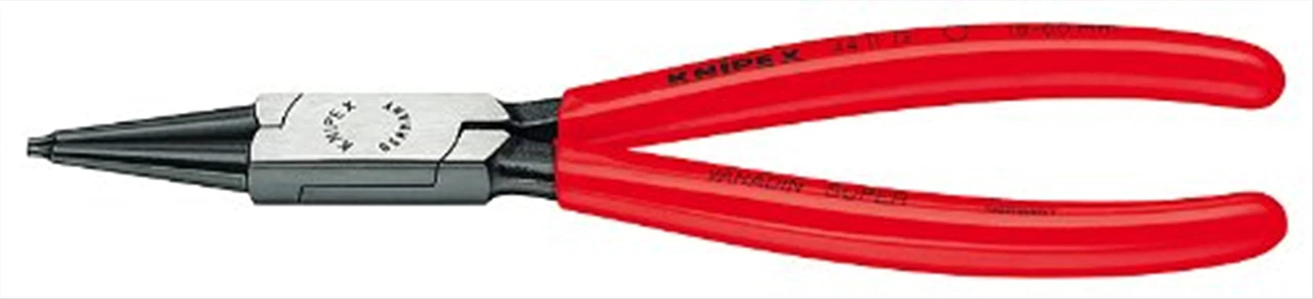 KNIPEX Internal Snap Ring Pliers-Forged Tips, 12.75