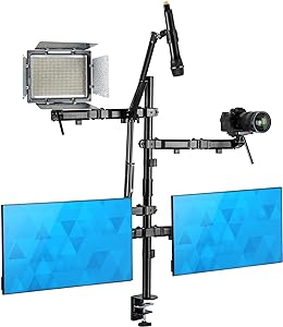 Mount-It! All-in-One Studio Camera Setup, Dual Mount