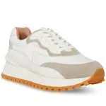 Lois Retro Waterproof Running Sneaker In White