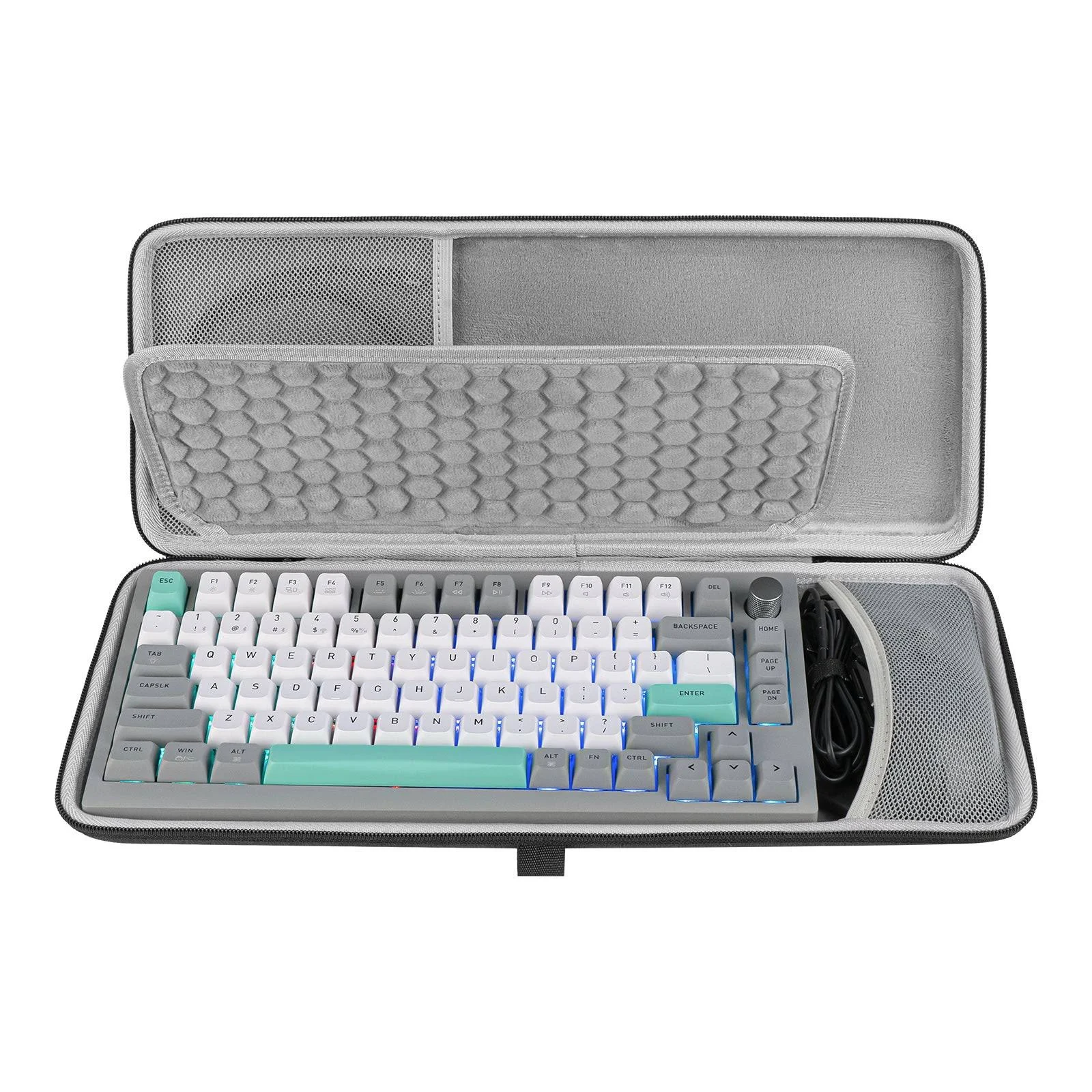 Geekria Keyboard Case for Keychron K2 Version 2/ K2/ Q1/ V1, Asus