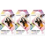 Fujifilm Instax Mini Macaron Instant Film Bundle (10 Exposures, 3-Pack) (3 Items)