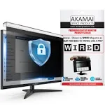 Akamai 20-22 Inch Acrylic Removable Monitor Privacy Screen - LCD Blackout Sec...