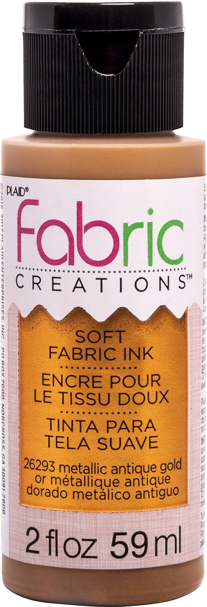 Fabric Creations Fabric Ink in Assorted Colors (2-Ounce), Aqua