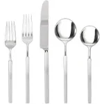 Fortessa Jaxson 20-Piece Stainless Steel Flatware Set