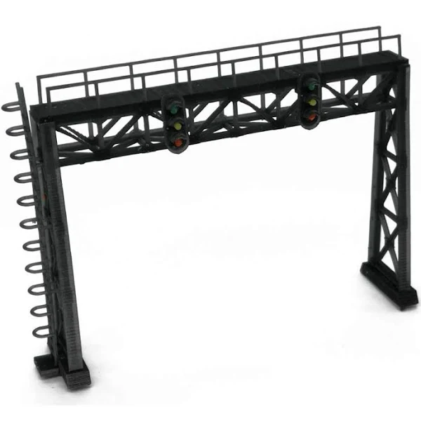 Outland Models Railroad Scenery Signal Gantry Bridge (non-electric) N Scale