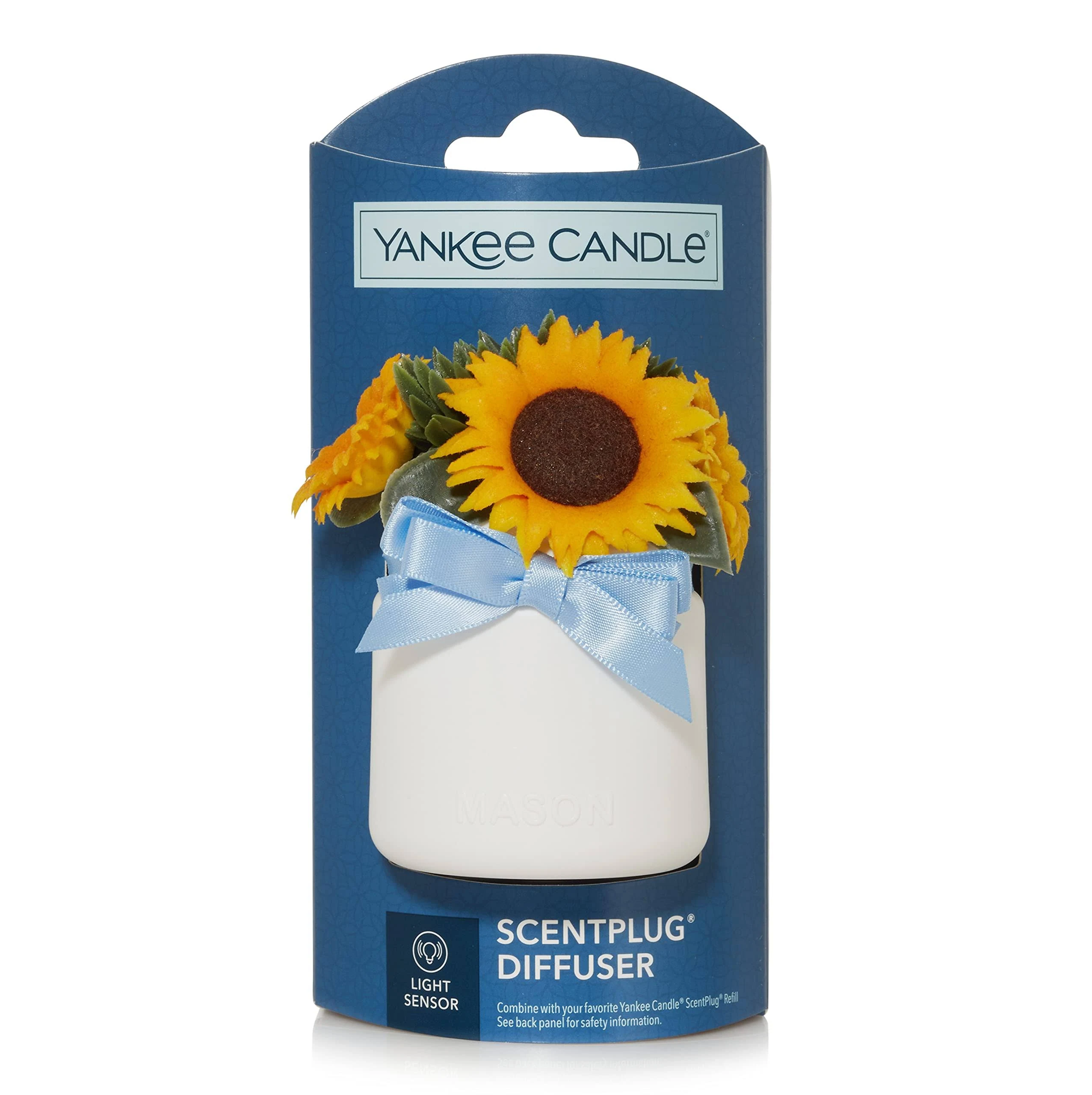 Yankee Candle Marble Magnolia with Light Sensor ScentPlug Diffuser