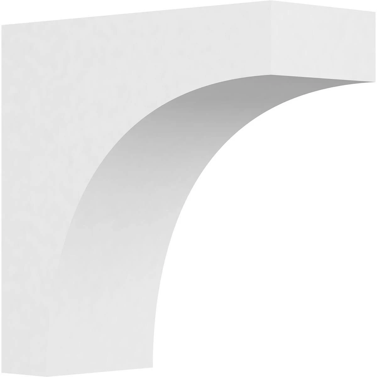 Standard Stockport Architectural Grade PVC Corbel, 3"W x 10"D x 10"H