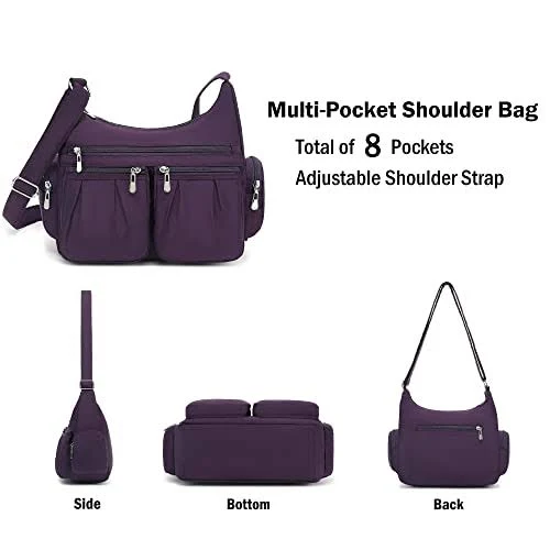 Scarleton Multi Pocket Shoulder Bag