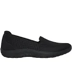 Skechers Women's Reggae Fest Willows Vibe Slip-On Shoe Black 10