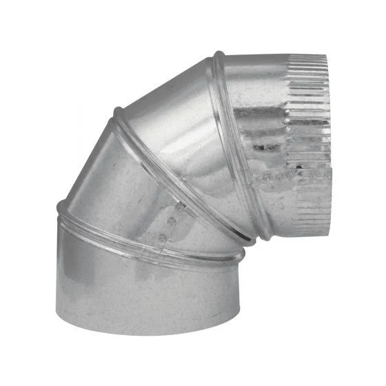 Imperial GV0291-C 5-Inch Adjustable Galvanized Elbow