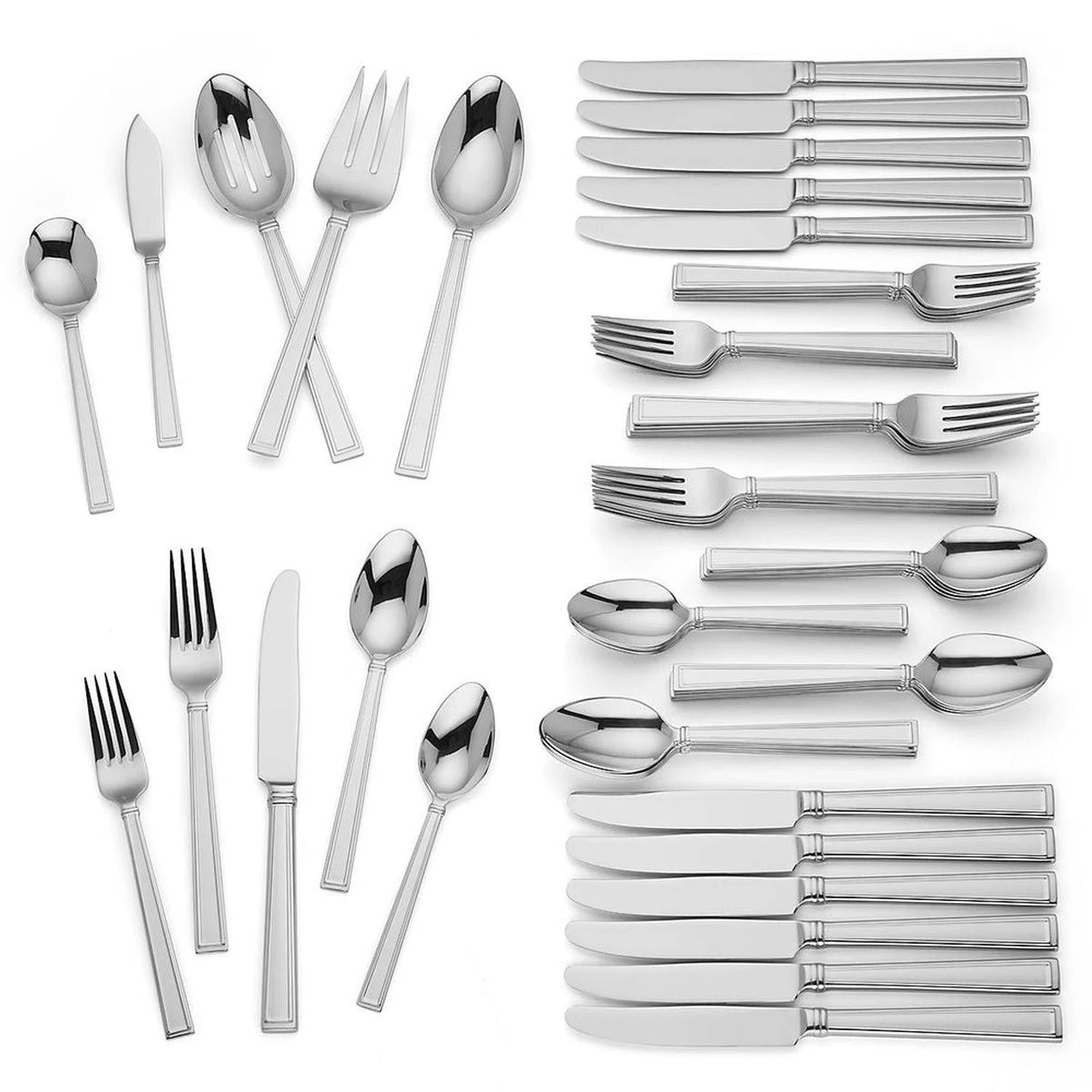 Lenox Bratton 65-Piece Flatware Set