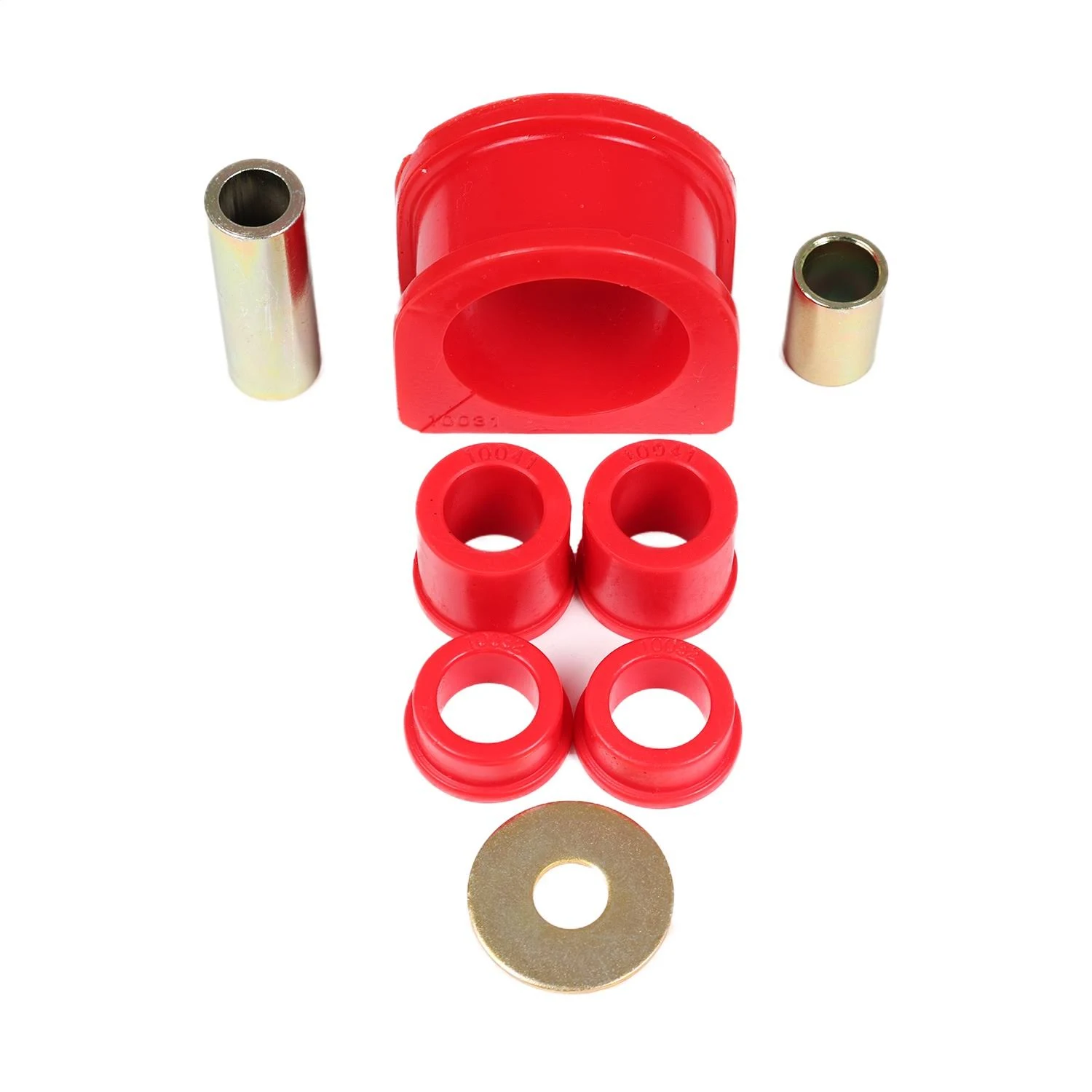 Energy Suspension 8.10103R Rack And Pinion Bushing Set Polyurethane Red