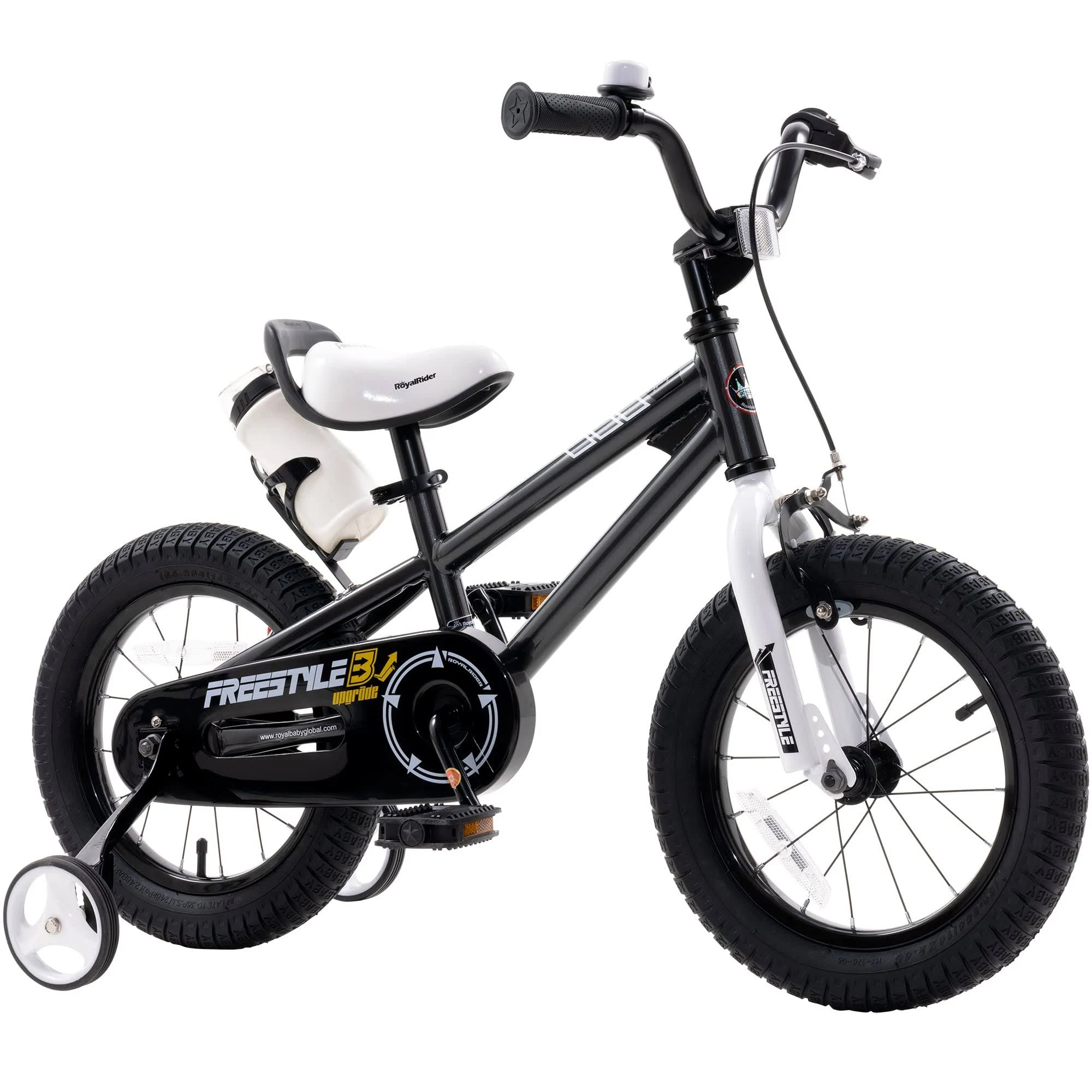 RoyalBaby Freestyle Sport Kids Bike 12 14 16 18 20 Inch Wheel Bicycle Boys Girls Ages 3+ Years, Multiple Color Options