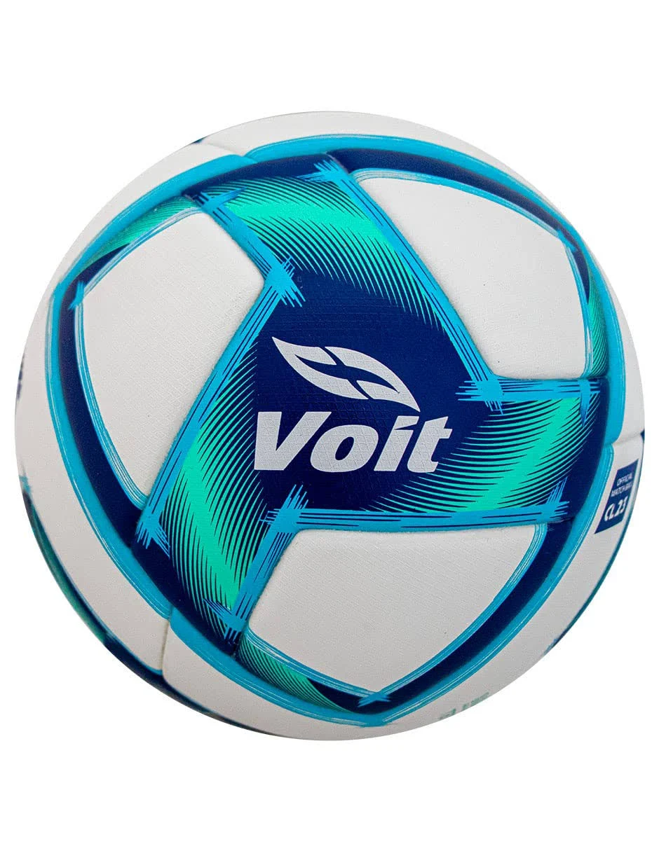 Voit Pro Official Match Ball - Liga MX Size 5 - Enhanced Aerodynamics and Durability - Technology for Moisture Prevention and Shock Absorption