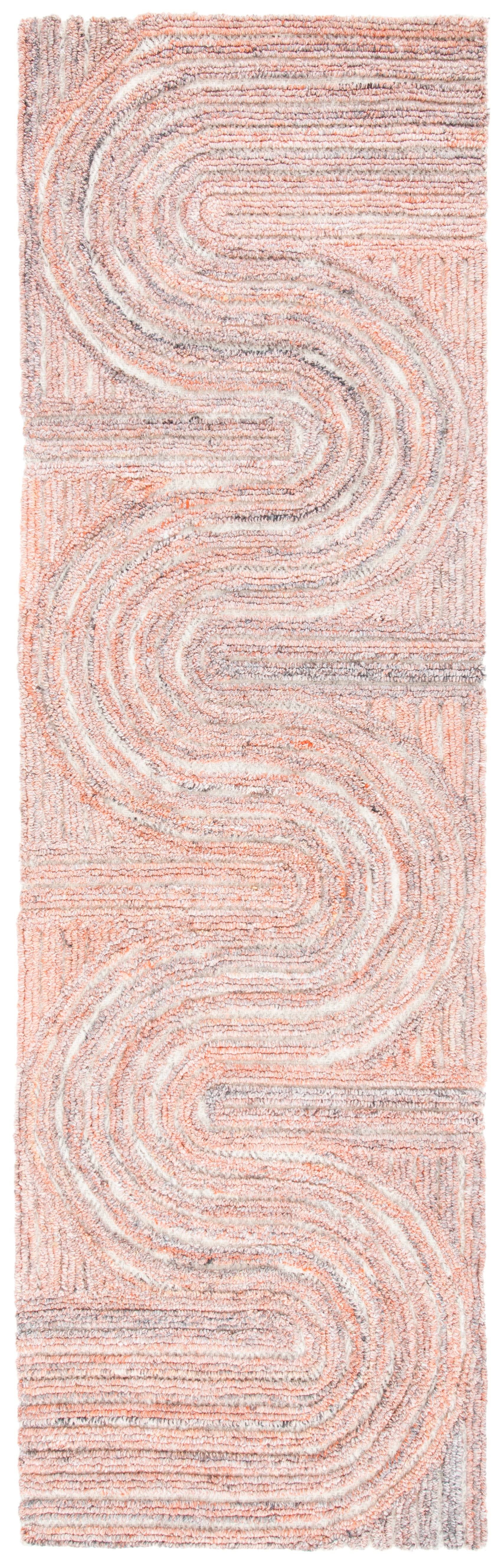 Safavieh Southampton Collection SHA301P Handmade Rust Rug - 2' 3" x 8'