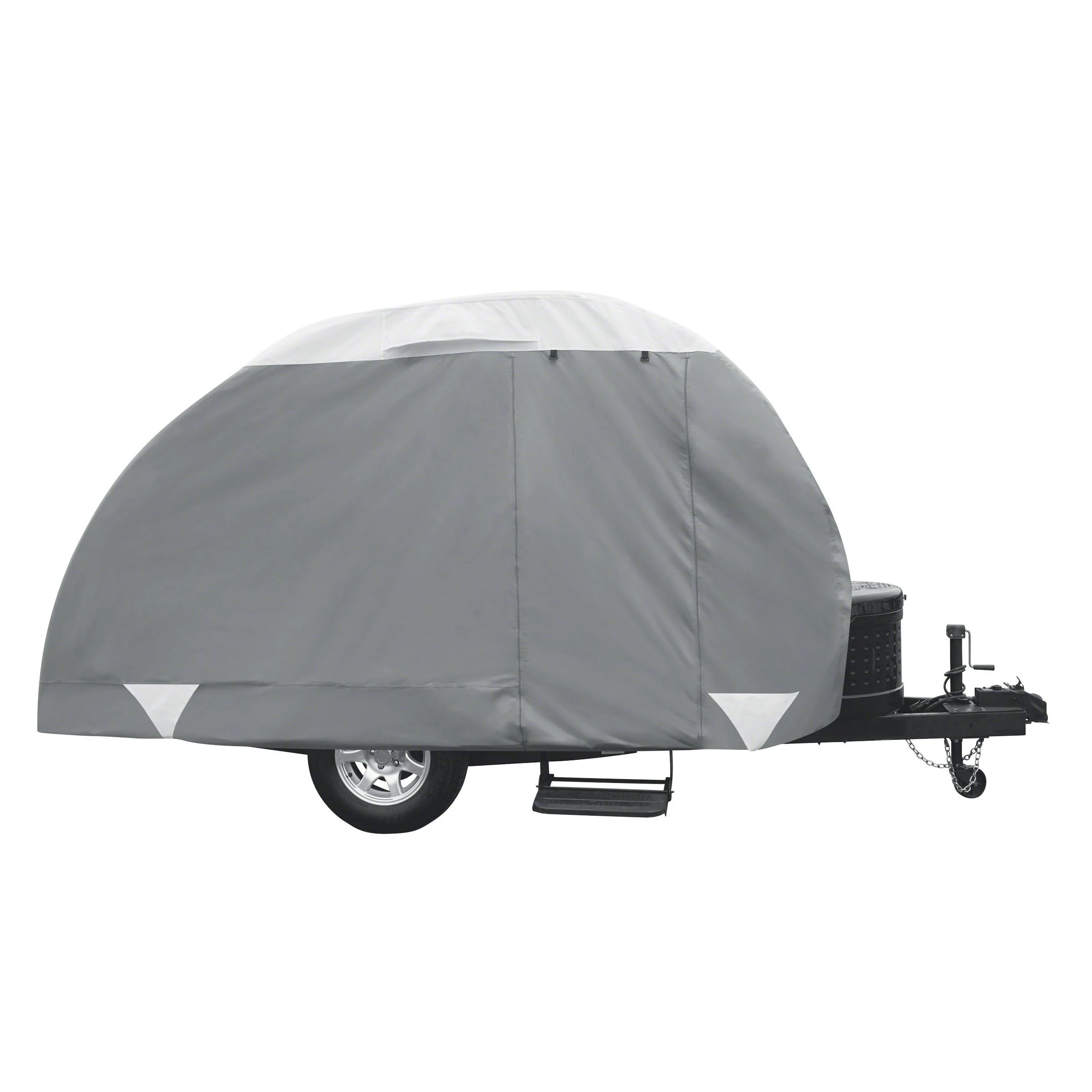 Classic Accessories Over Drive PolyPRO3 Deluxe Travel Trailer/Toy Hauler Cover, Fits 38'-40' RVs, RV Cover, Camper Cover, Travel Trailer Cover