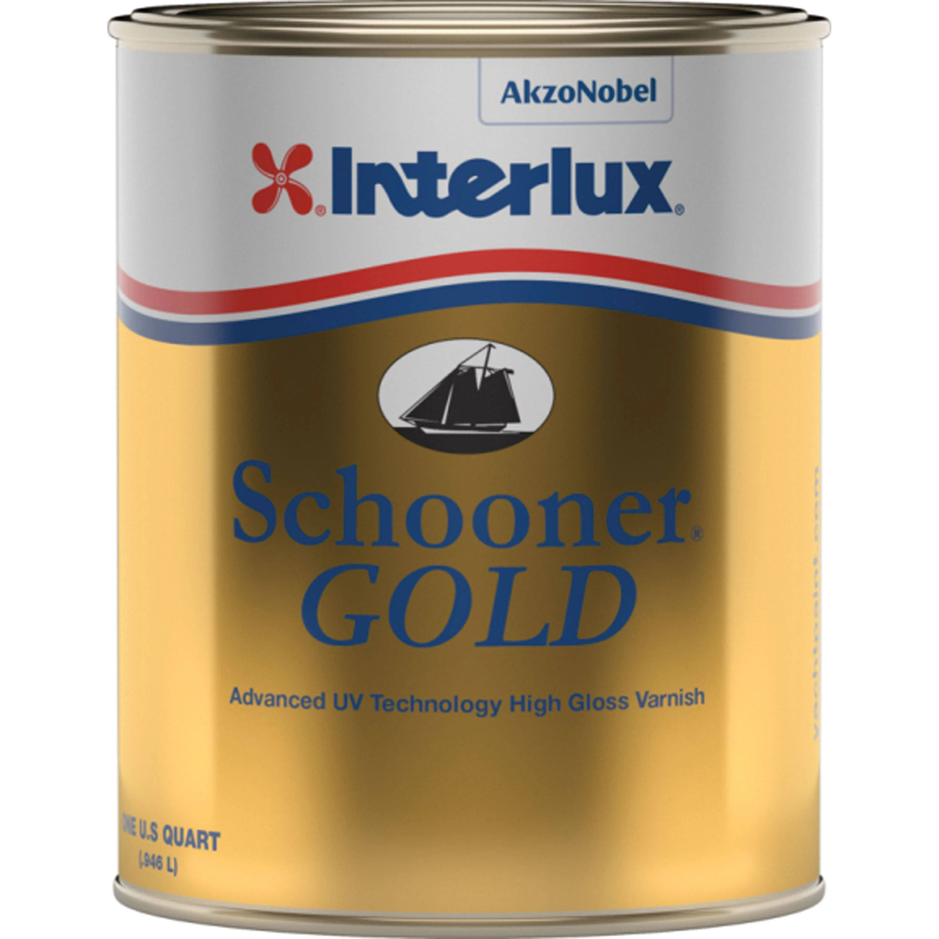 Interlux YVA500/QT Schooner Gold Quart