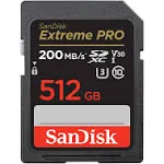 SanDisk 256GB Extreme PRO SDXC UHS-I Memory Card - C10, U3, V30, 4K UHD, SD Card - SDSDXXD-256G-GN4IN