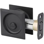 Kwikset 334 Square Privacy Bed/Bath Pocket Door Lock New