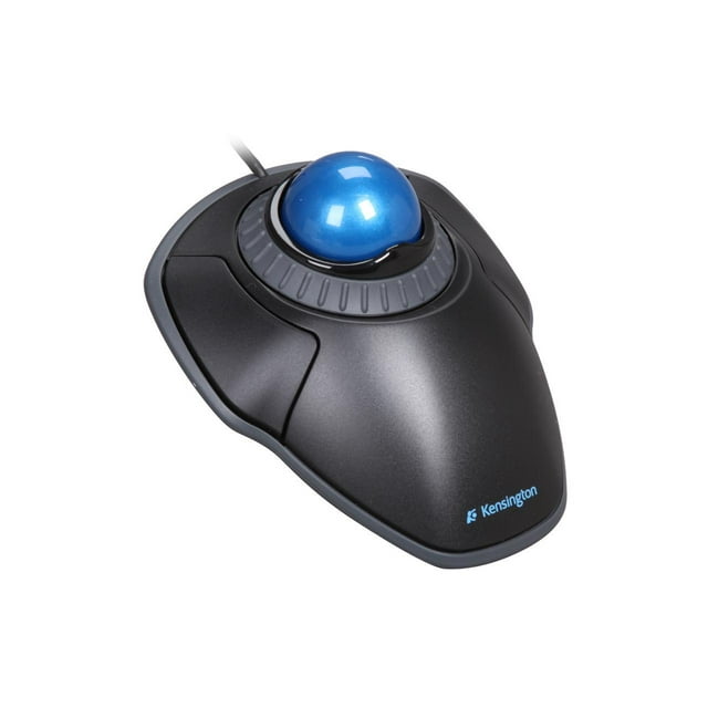 Kensington Orbit Trackball Mouse with Scroll Ring (K72337US), 4 1/2X5 1/2X2"