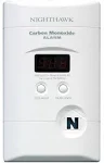 Kidde Carbon Monoxide Detector, Plug In Wall with 9-Volt Battery Backup, Digital LED Display