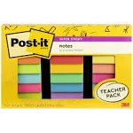 Post-It Notes Teacher Pack 3x3 Lot of 15 Packs (675 Sheets Total) Multicolor 3M