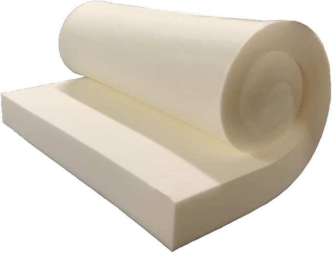 GoTo Foam 4" Height x 24" Width x 72" Length 44ILD (Firm) Upholstery Cushion