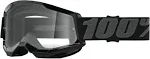 100% Strata 2 Motocross &amp; Mountain Bike Goggles - MX and MTB Racing Protective E