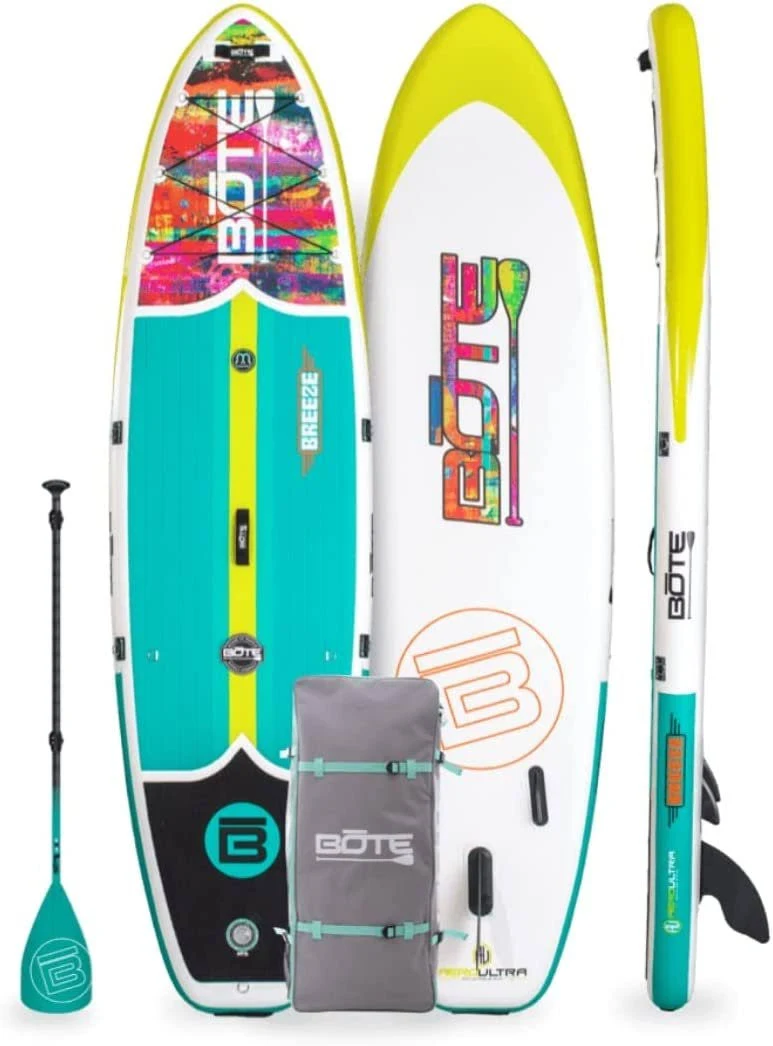 Bote Breeze Aero 10&#039;8&#034; Inflatable Stand - Up Paddle Board Set 