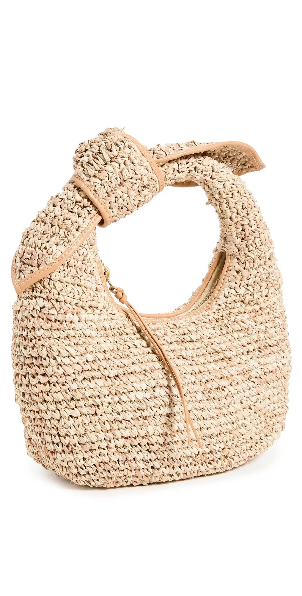 Josie Raffia Knot Bag