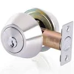 Double Keyed Deadbolt Lock - Keyed on Both Sides 2-Way Adjustable Cylinder Dead