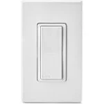 Decora Smart 15 Amp Wi-Fi Smart Rocker Light Switch with Alexa, Google and HomeKit 2nd Gen, White