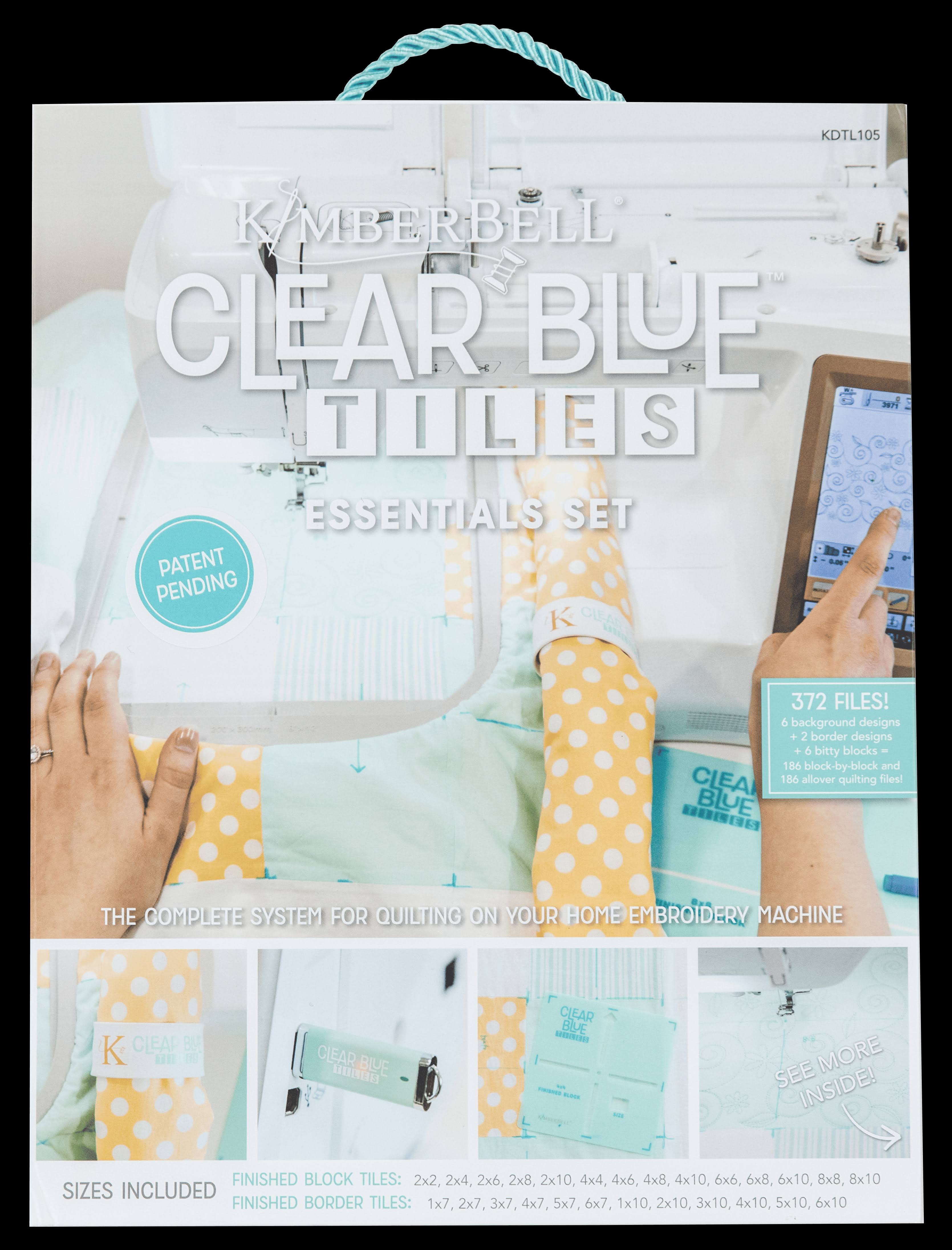 Clear Blue Tiles Essentials Set