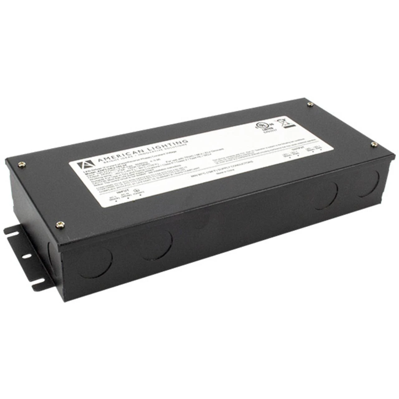 American Lighting 24VDC 96W Phase Cut Constant Voltage Driver With Junction (ADPT-DRJ-96-24)