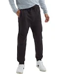 Hanes Men's EcoSmart Fleece Jogger Sweatpant with Pockets Black