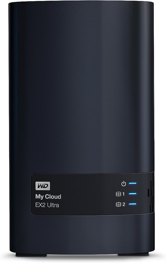 Western Digital Diskless My Cloud EX2 Ultra Network Attached Storage - NAS - WDBVBZ0000NCH-NESN