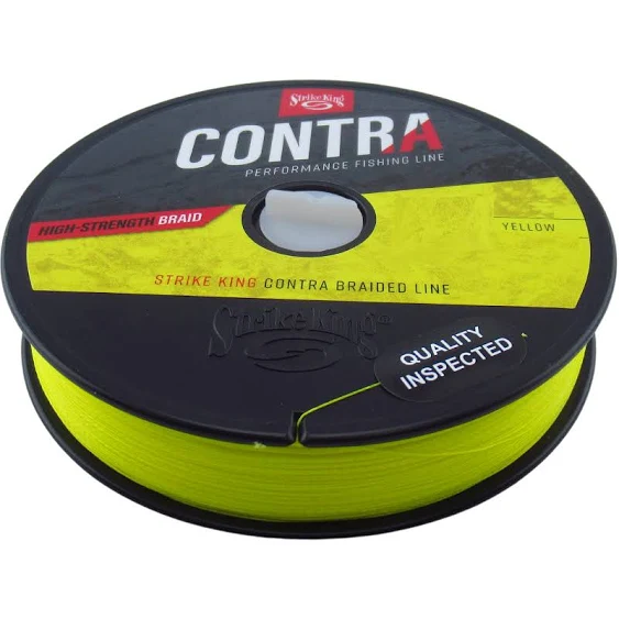 Strike King Contra Braid Performance Fishing Line, 300-Yards