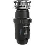 Moen Prep Series PRO 1/2 HP Continuous Feed Compact Garbage Disposal, Power Cord Included, GXP50C