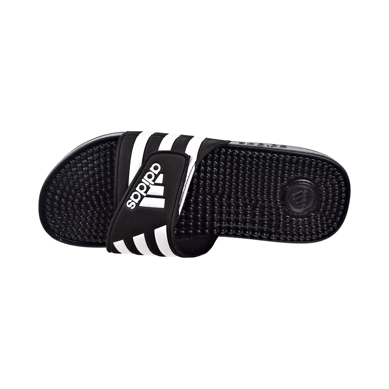 Adidas - Adissage Slides 6 / Black/White